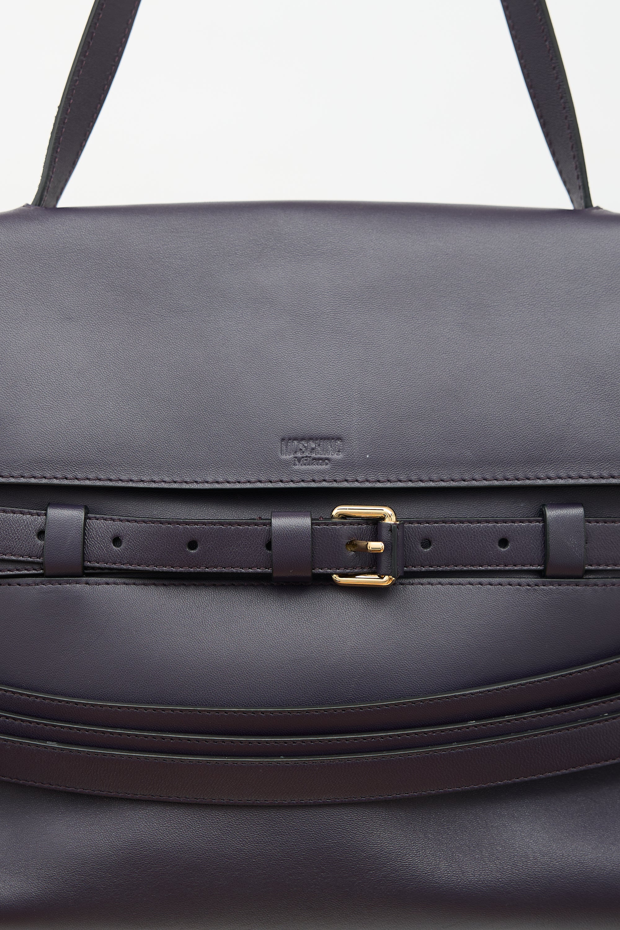 Moschino Leather Medium Tie Me Bag