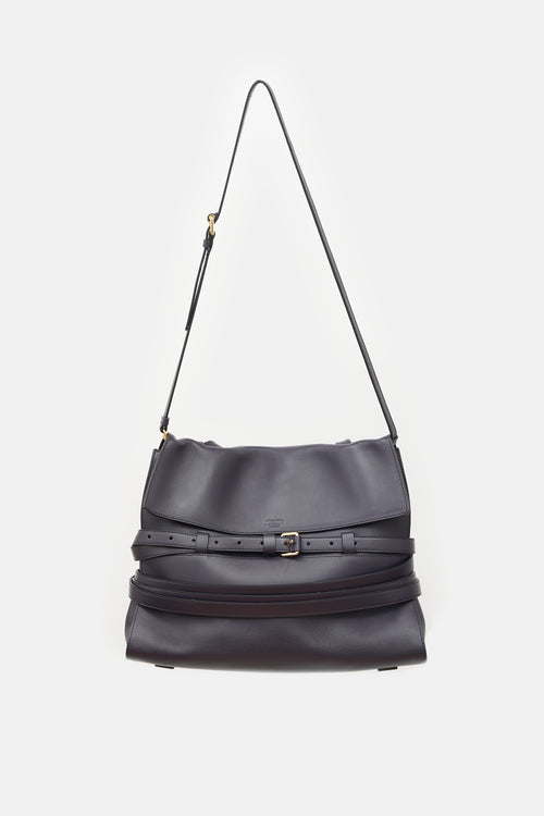 Moschino Leather Medium Tie Me Bag