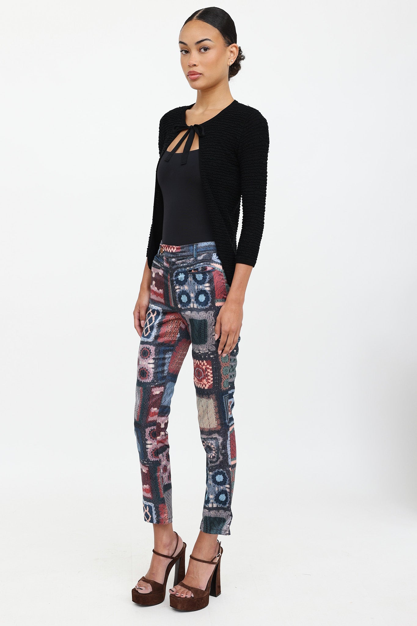 MoschinoJeans C. 1990s Crochet  Pant
