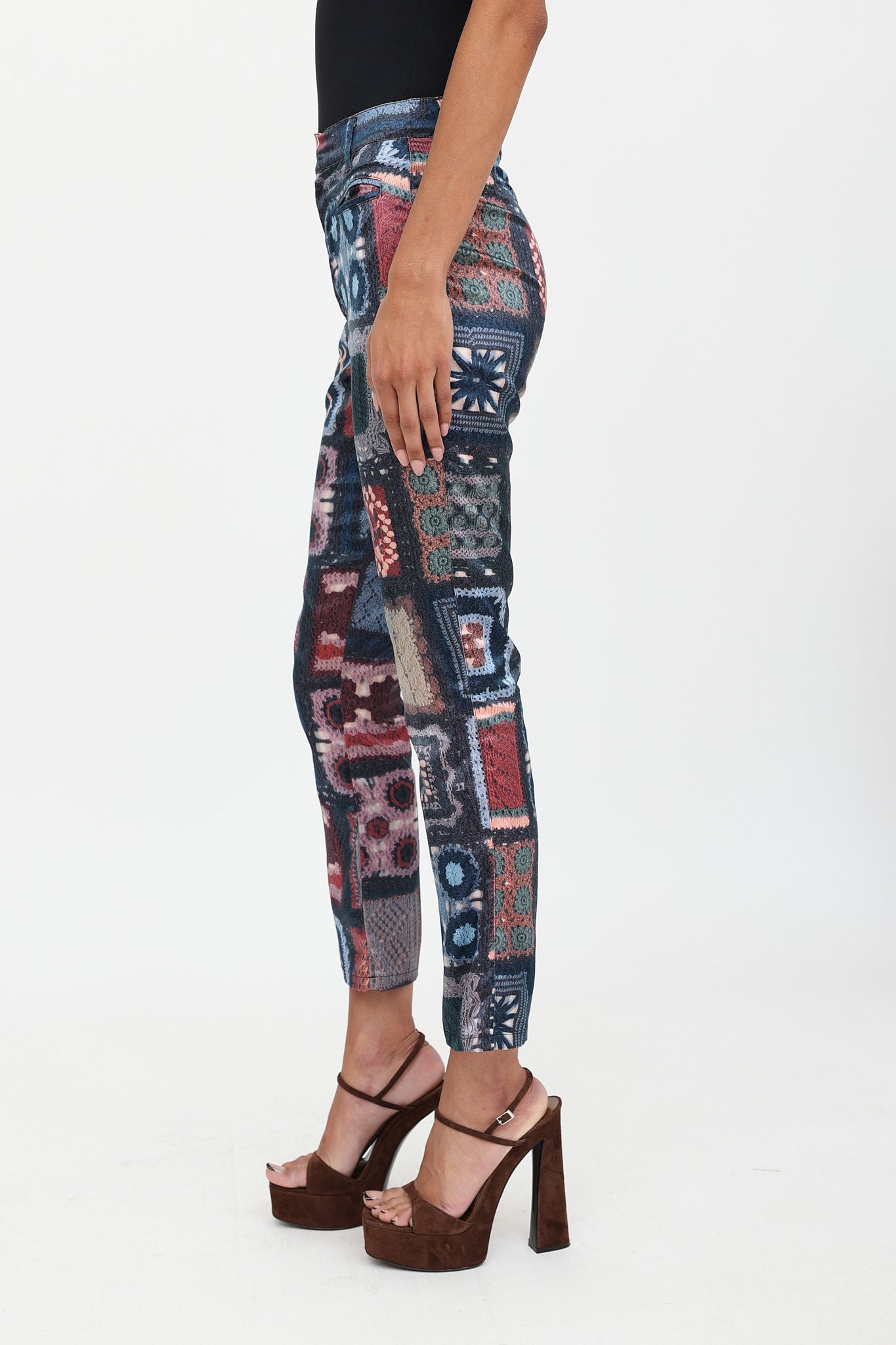 MoschinoJeans C. 1990s Crochet  Pant