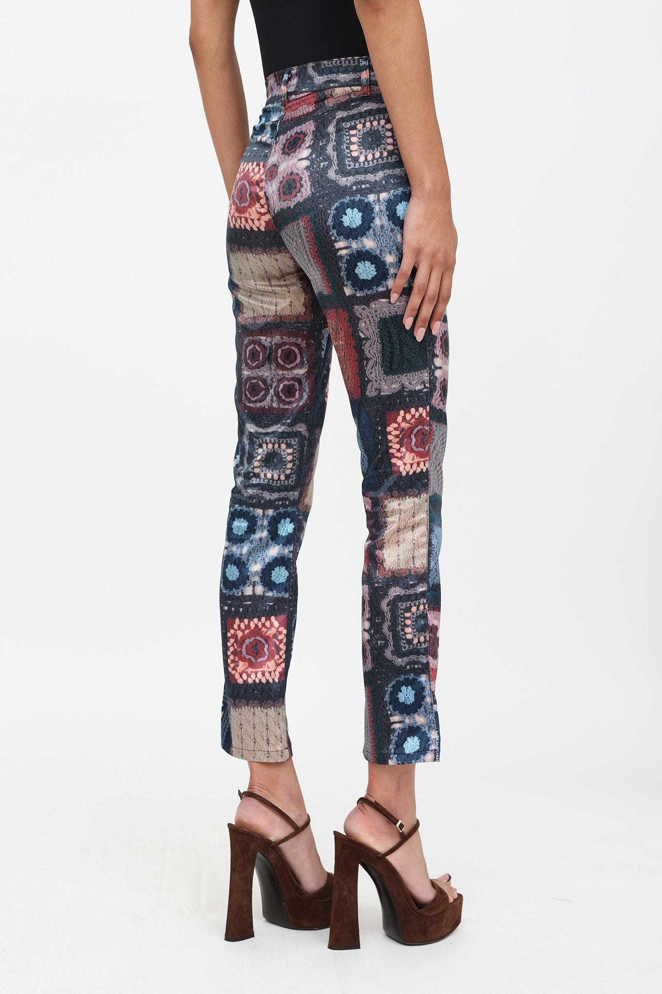 MoschinoJeans C. 1990s Crochet  Pant