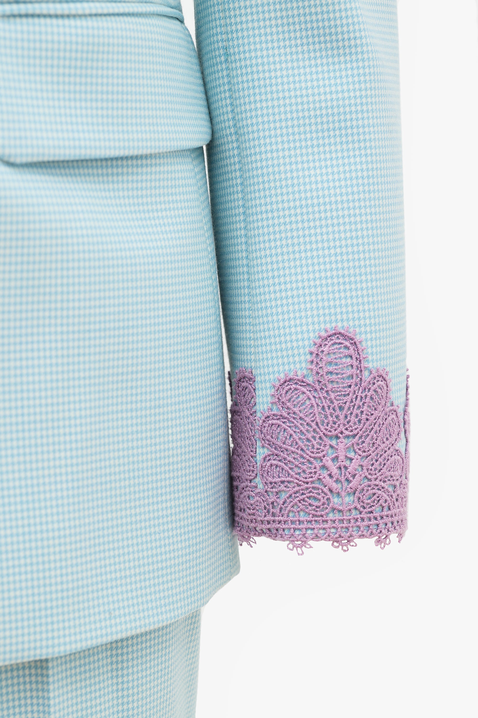 Moschino Wool Patterned Suit