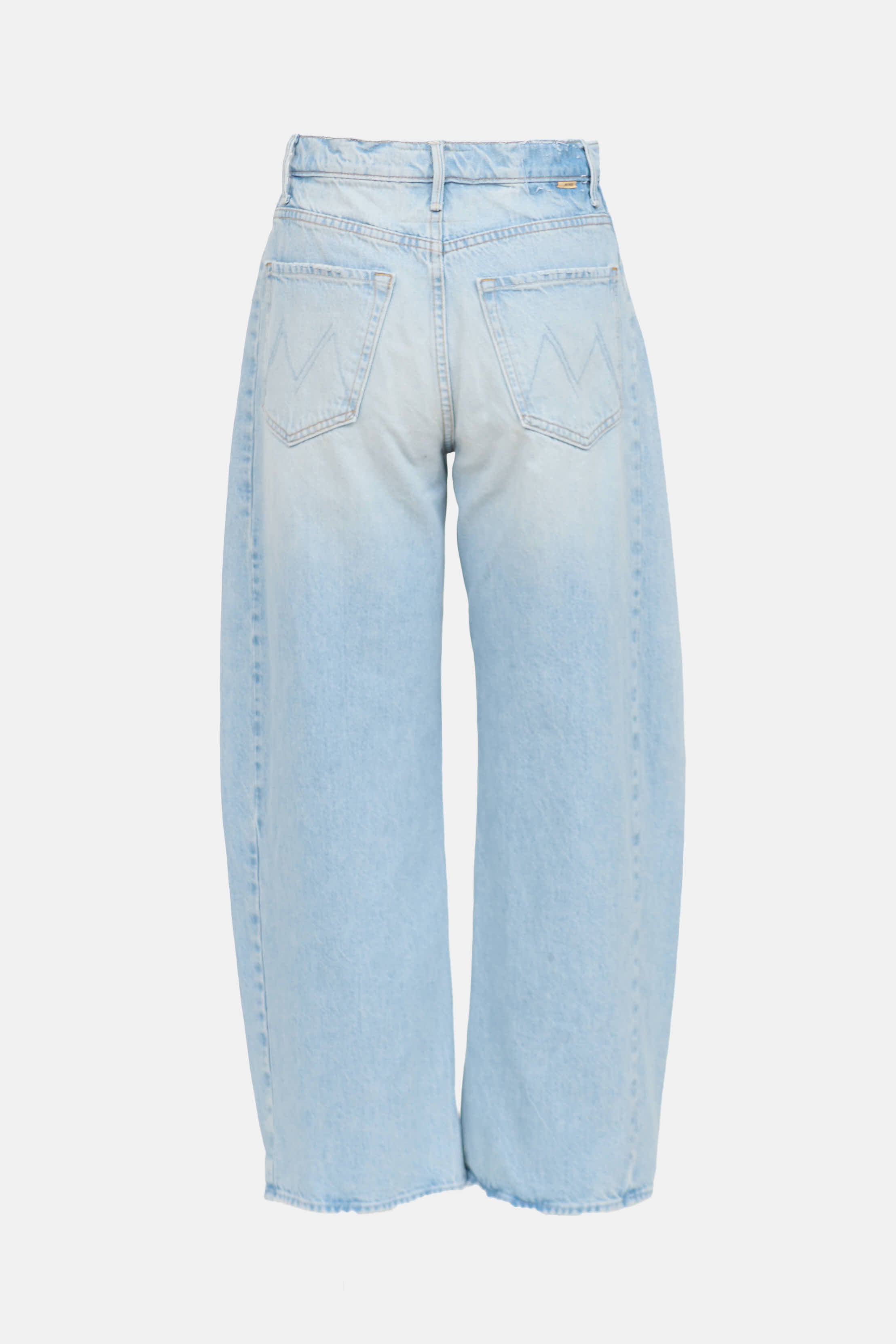 Mother Full Pipe Flood Jeans