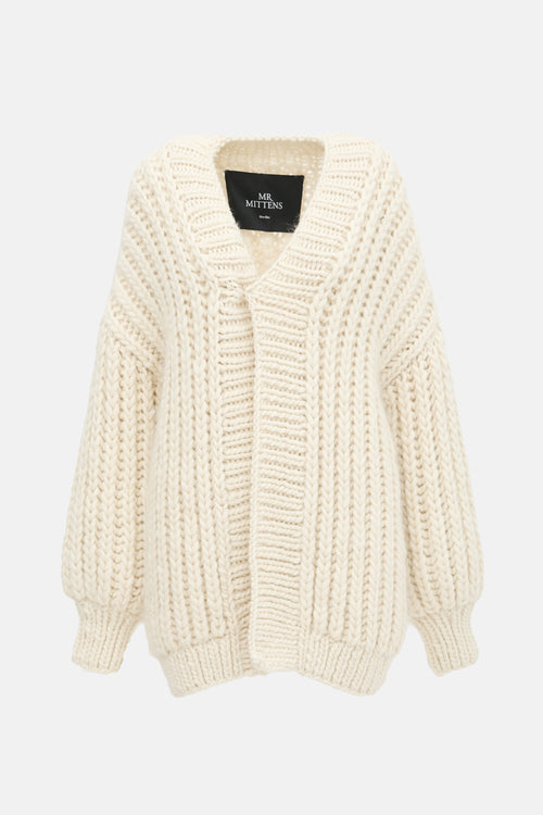 Mr Mittens Wool Chunky Cardigan
