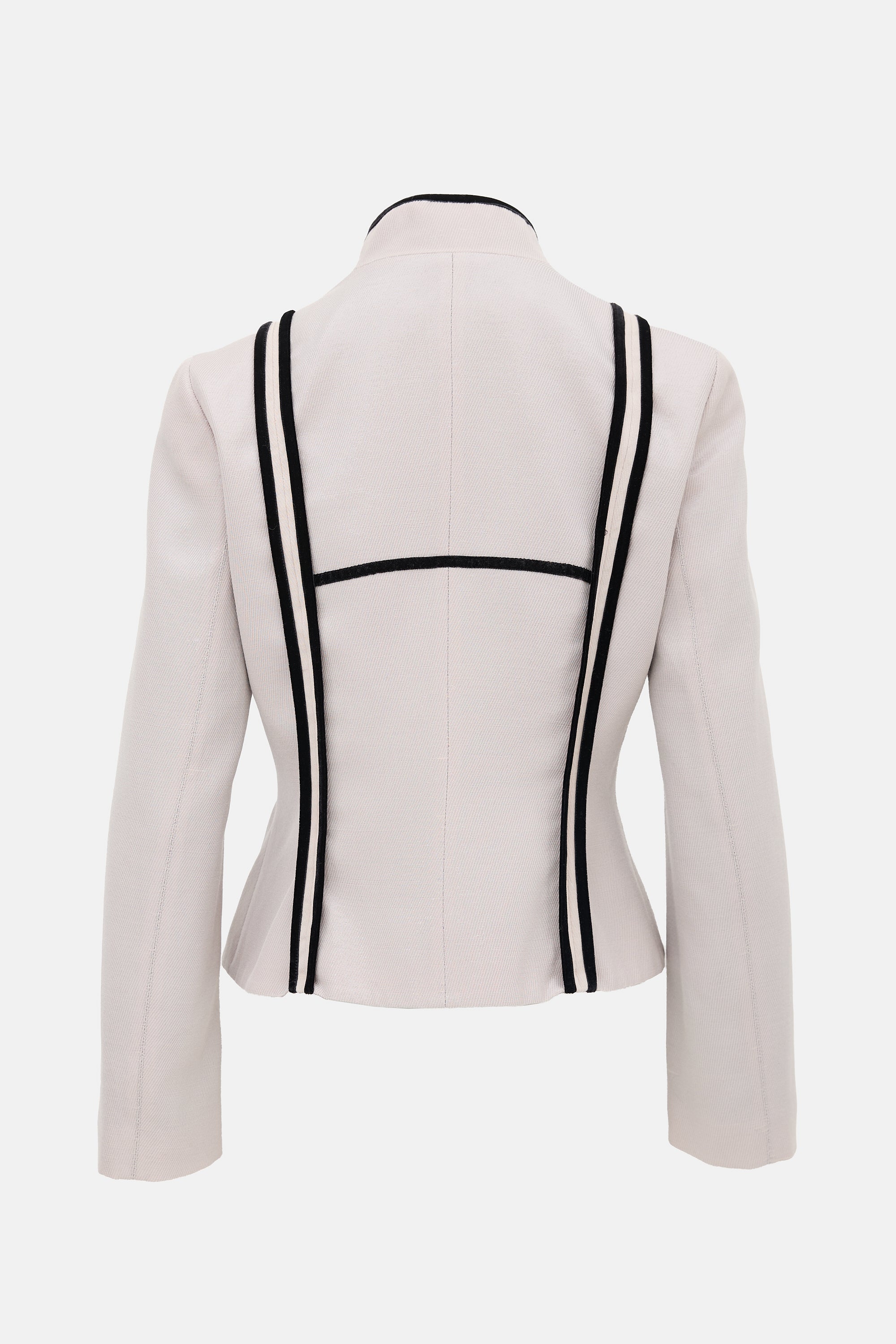 Mugler Glitter Trimmed Jacket