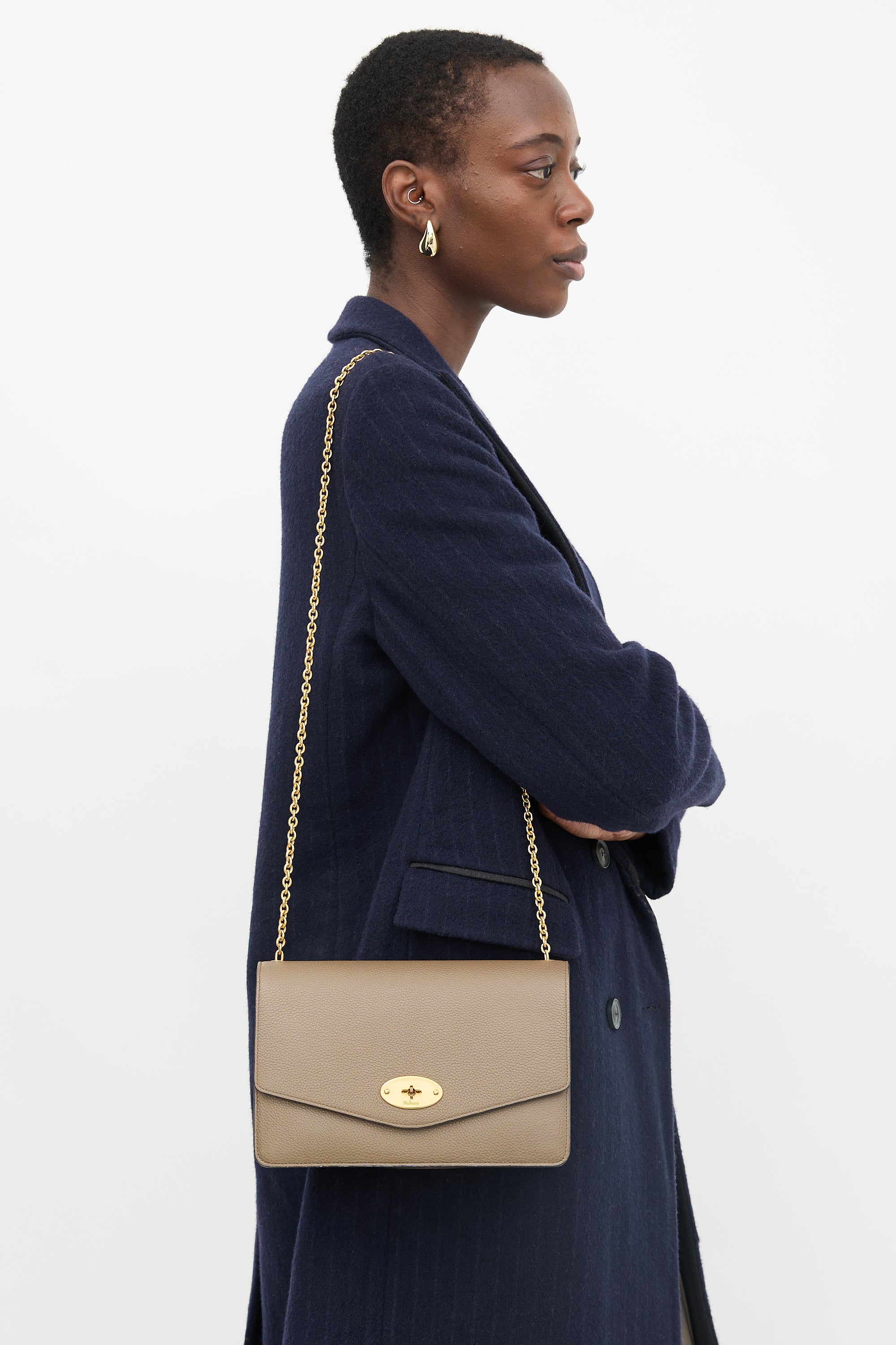 Mulberry Leather Medium Darley Bag