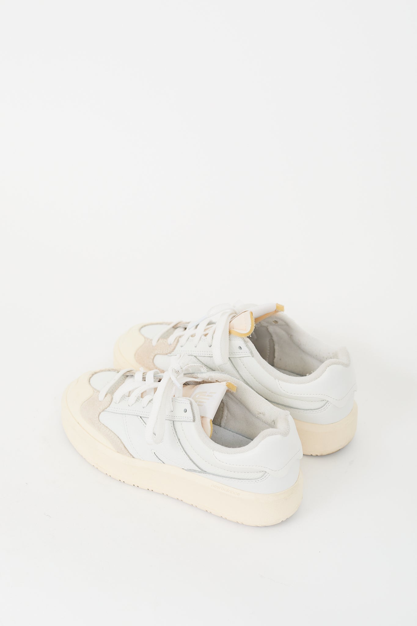 New Balance White & Beige CT302 Sneaker