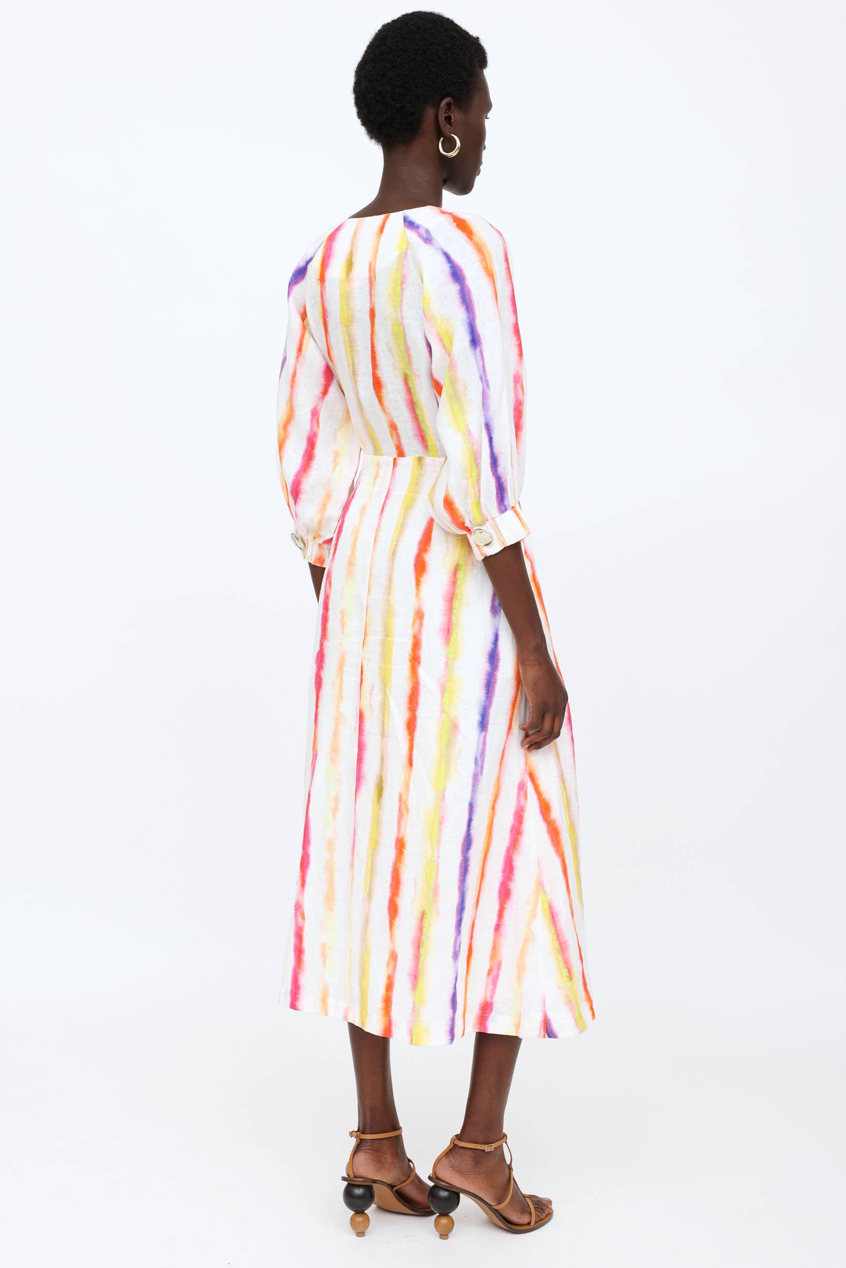 Nicholas Linen Maxi Dress