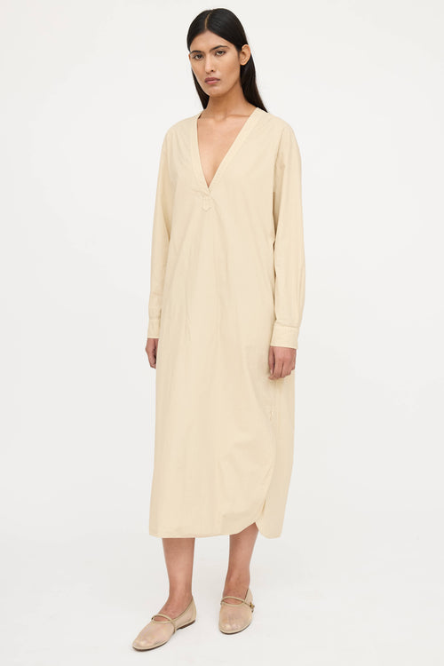 Nili Lotan V-Neck Dress