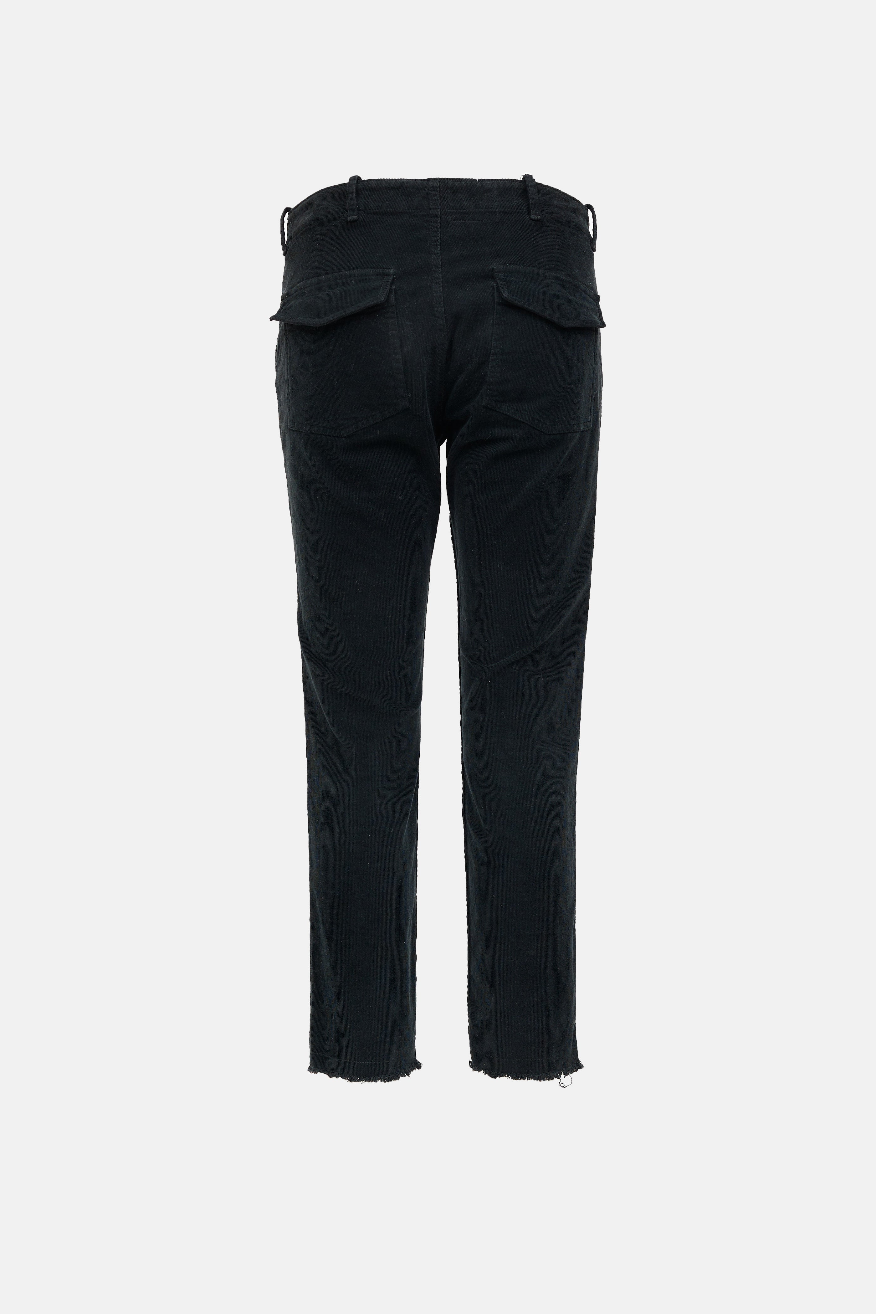 Nili Lotan Corduroy Frayed Pant