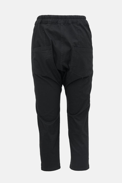 Nili Lotan Cropped Drawstring Trouser