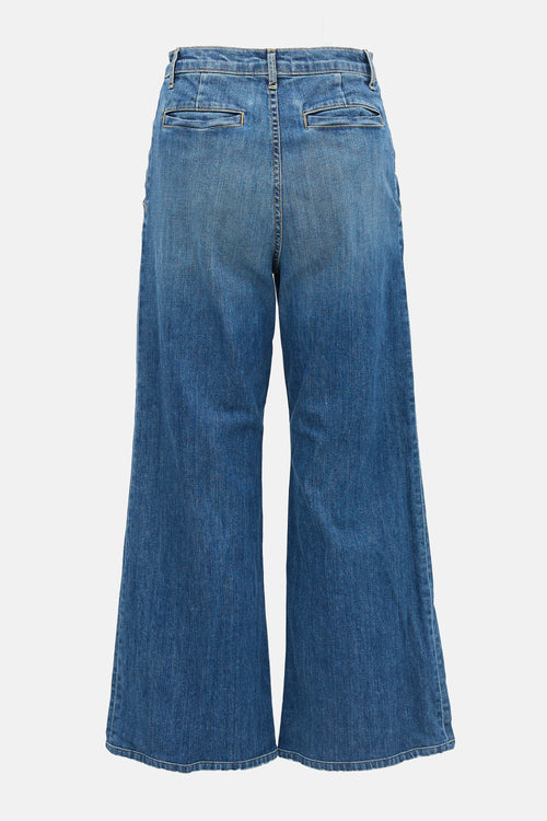 Nili Lotan Flora Pleated Jeans