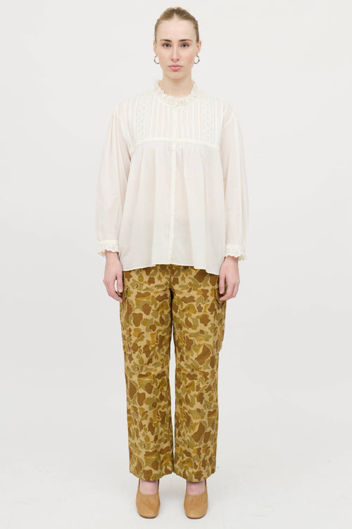 Nili Lotan Camo Yannic Cargo Pant
