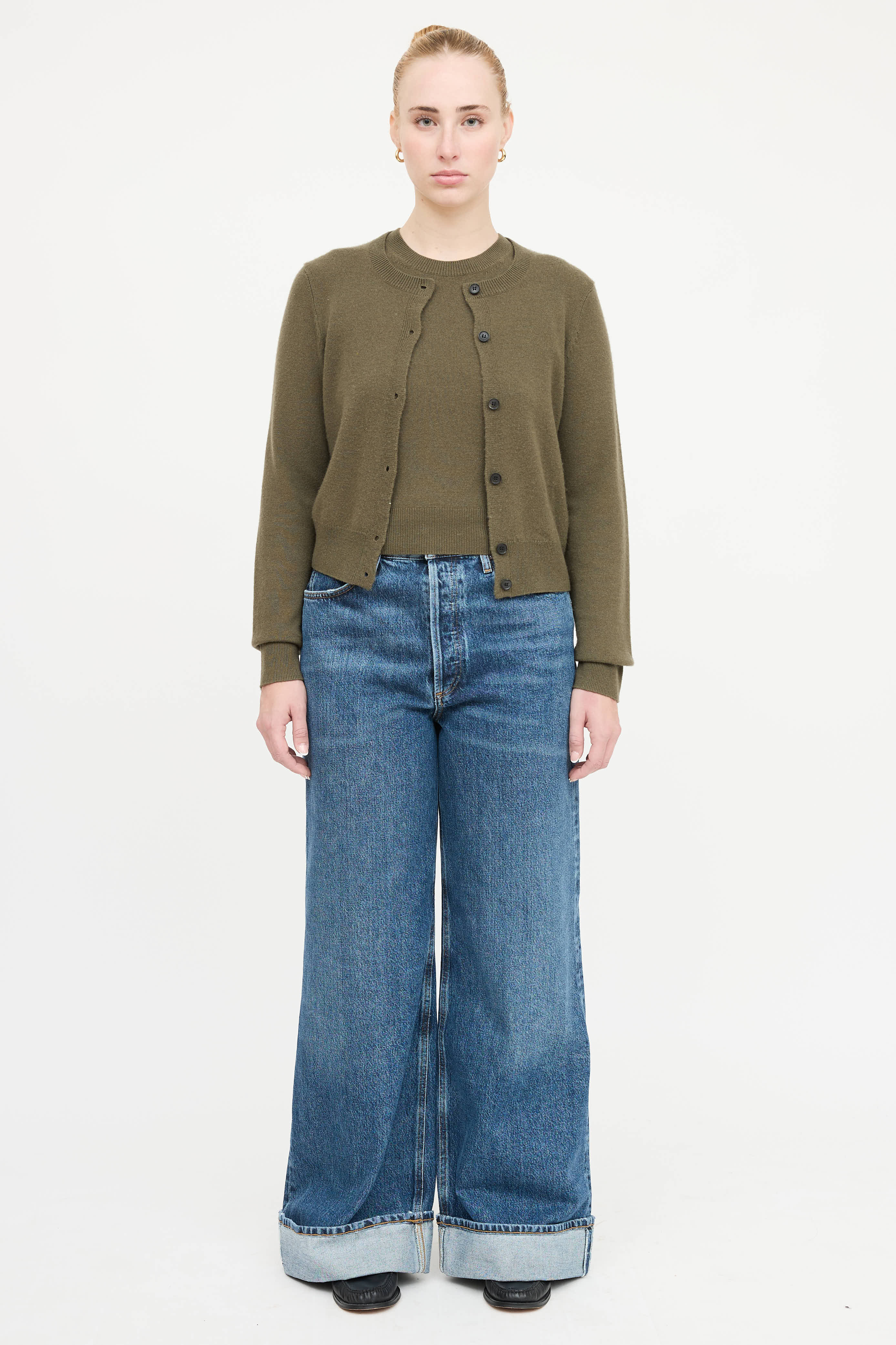 Nili Lotan Cashmere Cardigan Co-Ord Set