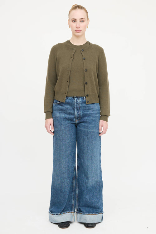 Nili Lotan Cashmere Cardigan Co-Ord Set