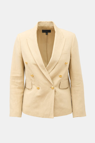 Nili Lotan Linen & Silk Blazer