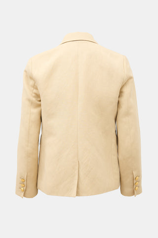 Nili Lotan Linen & Silk Blazer
