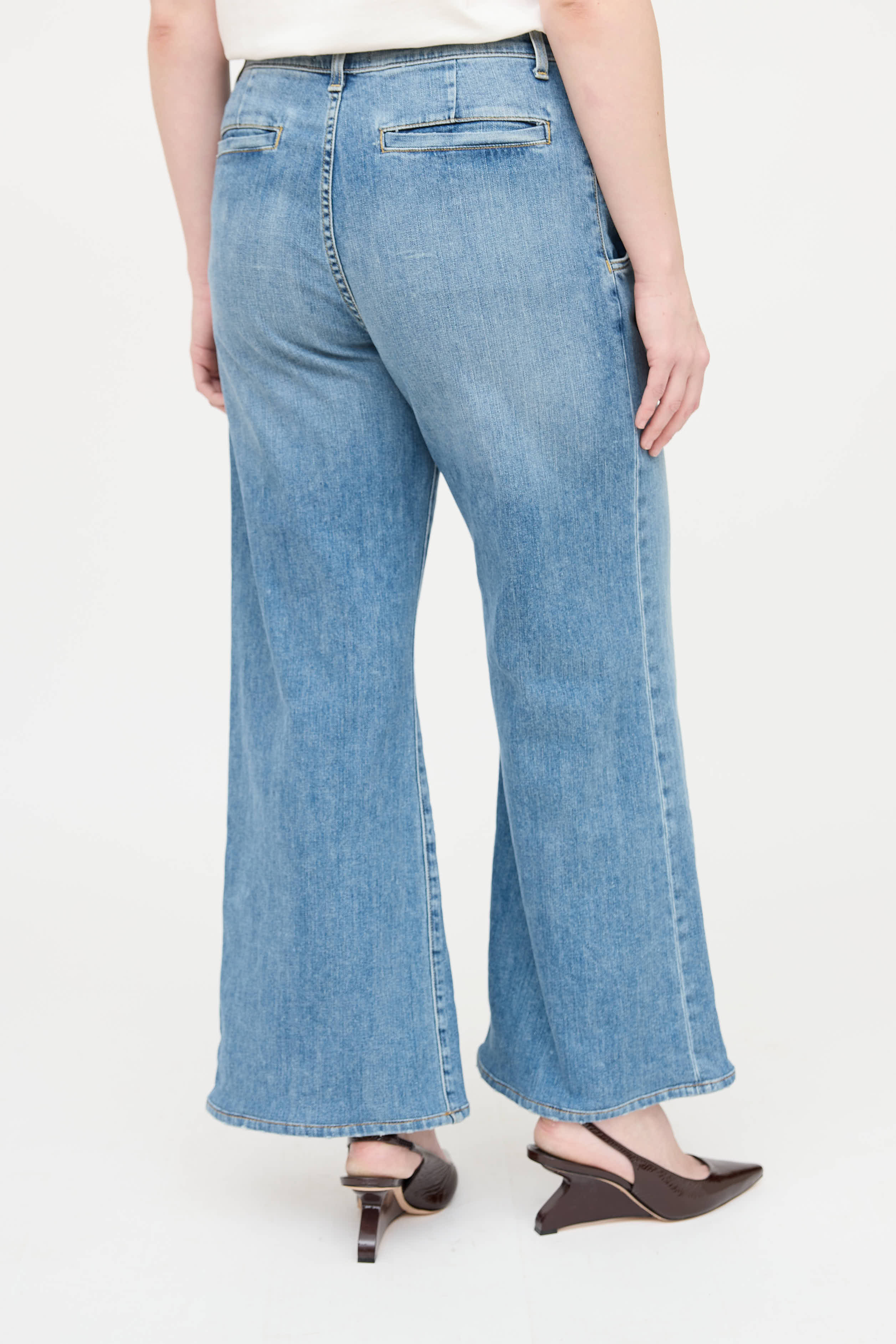 Nili Lotan Light Wash Flora Jeans