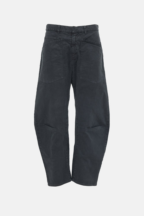 Nili Lotan Twill Shon Tapered Trouser