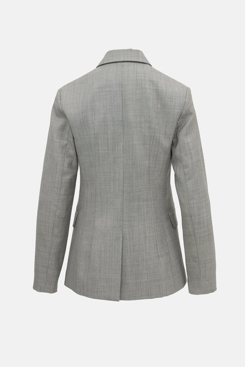 Nili Lotan Wool Notched Blazer