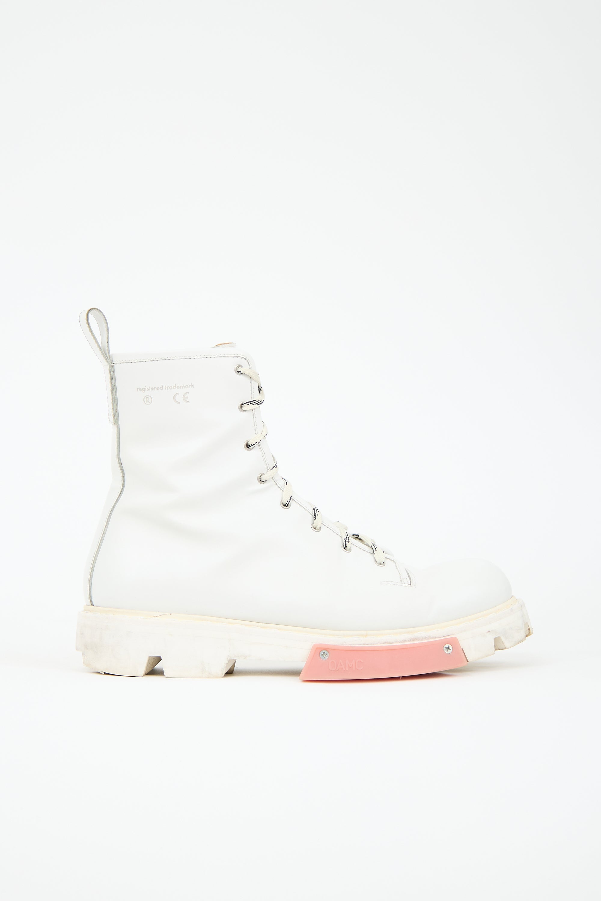 OAMC Leather Lace Up Boot
