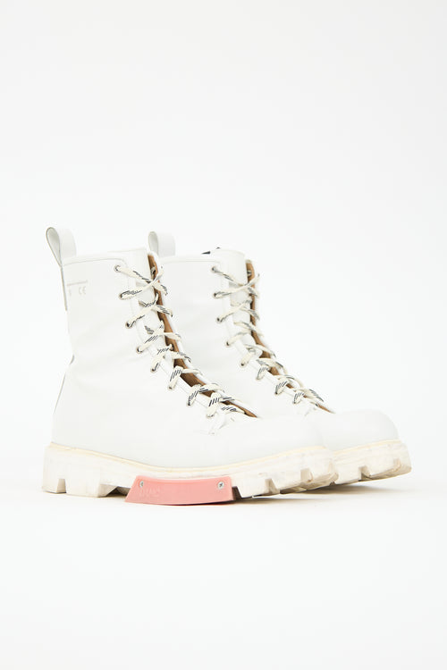OAMC Leather Lace Up Boot