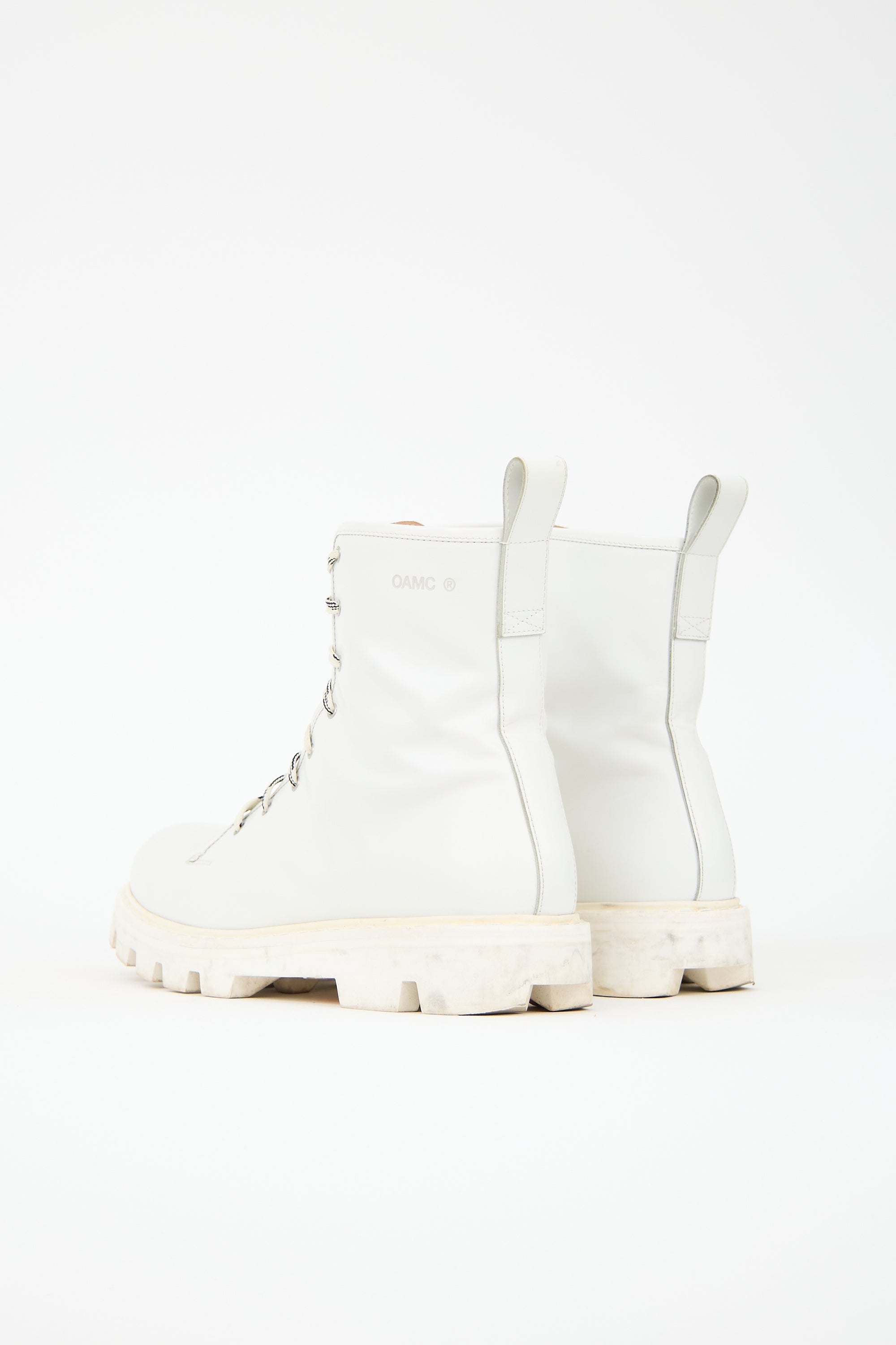 OAMC Leather Lace Up Boot