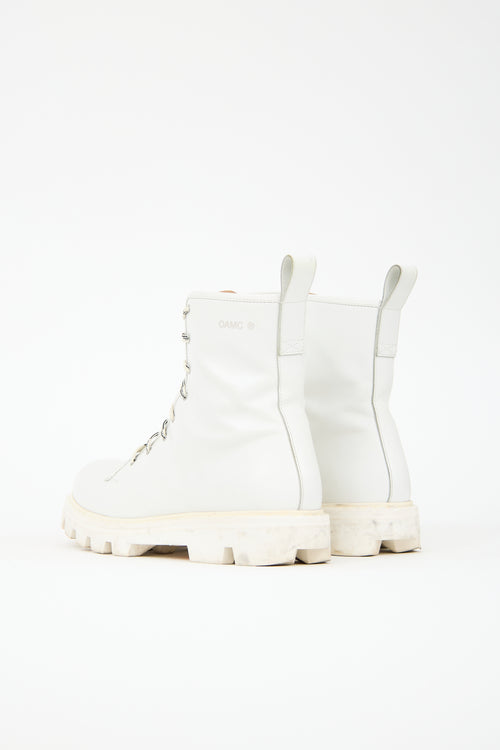 OAMC Leather Lace Up Boot