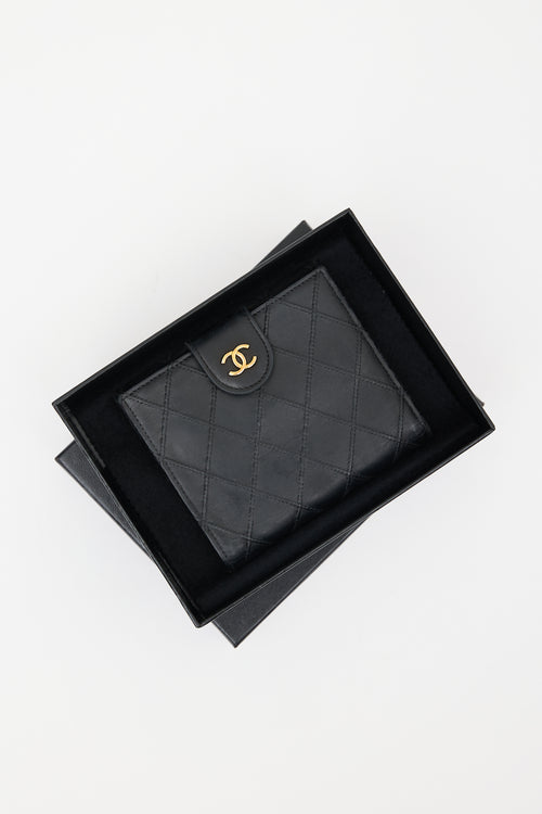 Chanel 1994 Quilted Leather Bifold Wallet