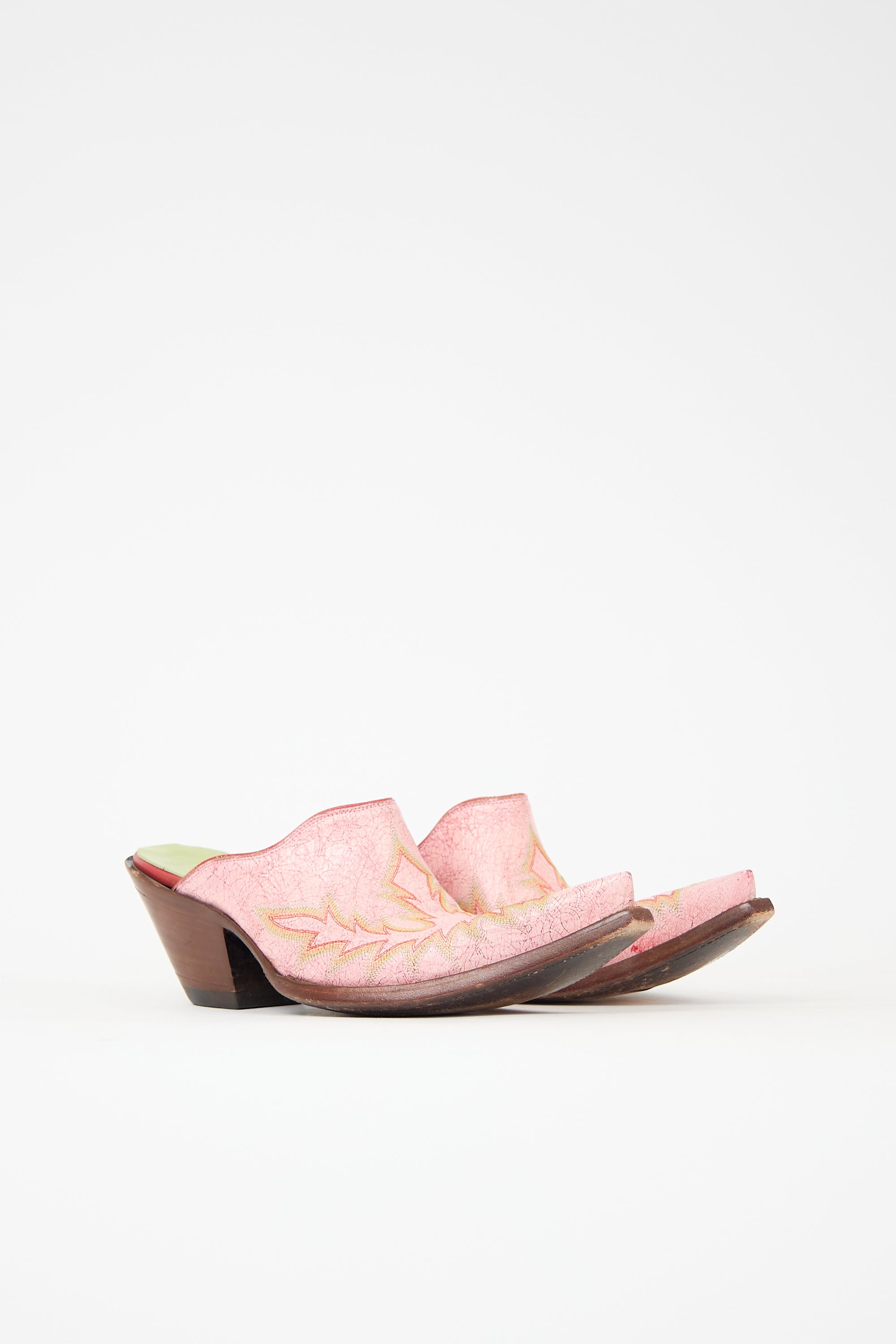 Old Gringo Leather Embroidered Mule