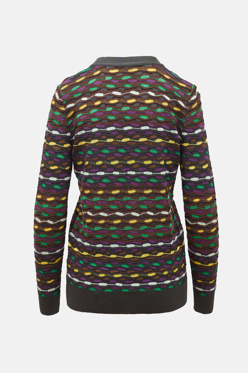 Vintage Patterned Cardigan