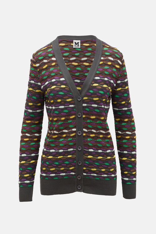 Vintage Patterned Cardigan