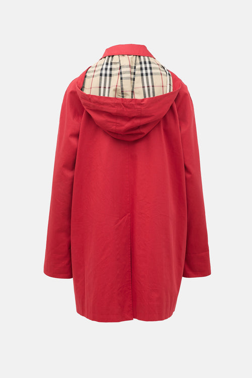 Burberry Concealed Button Jacket