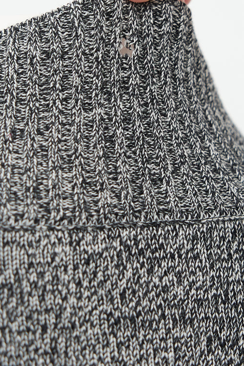 Chanel Marled Wool Sweater Dress