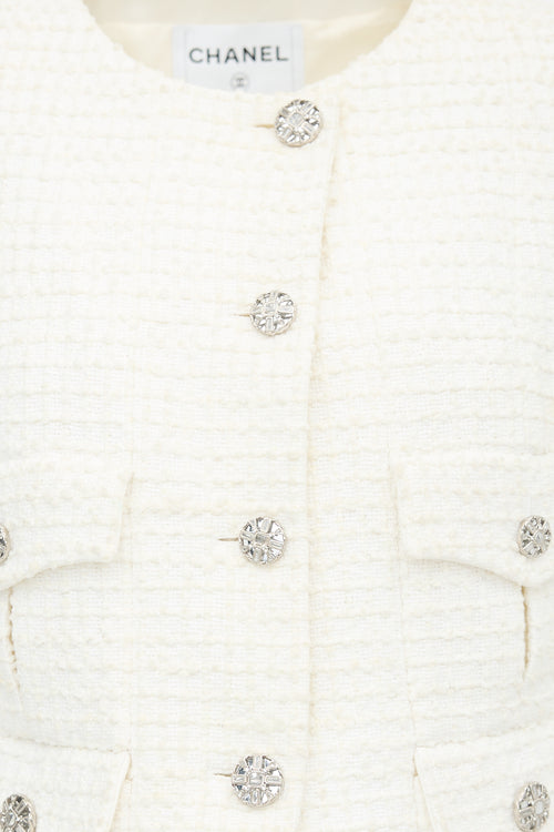 Chanel Cruise 2022 Boucle Tweed Jacket