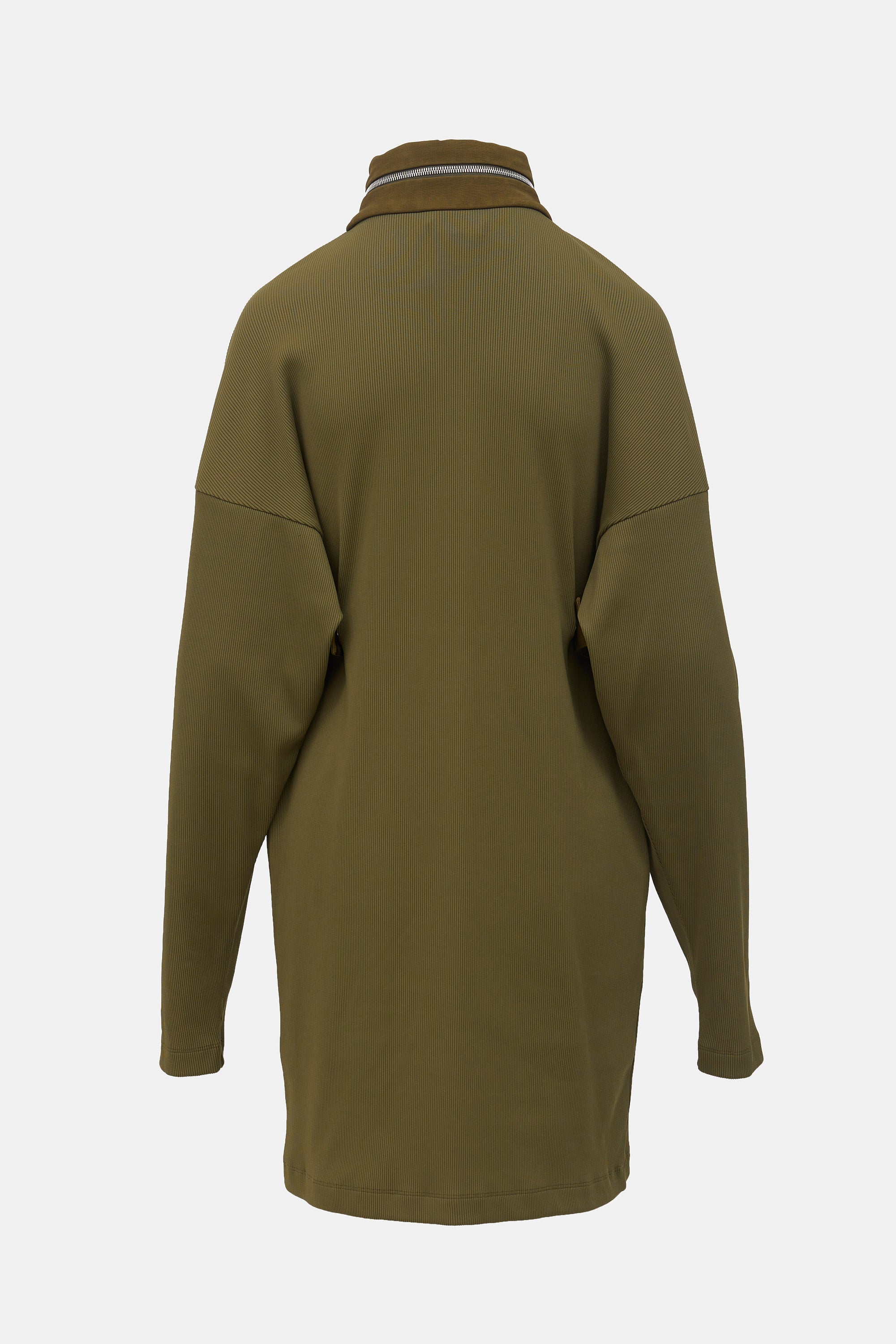 Givenchy Rib Knit Long Sleeve Dress