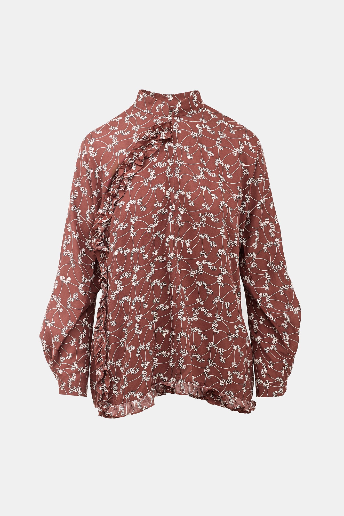 Comme des Garçons Vintage Printed Wrap Shirt