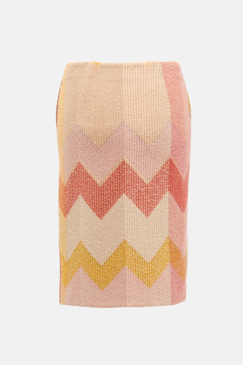 Knit Wrap Skirt