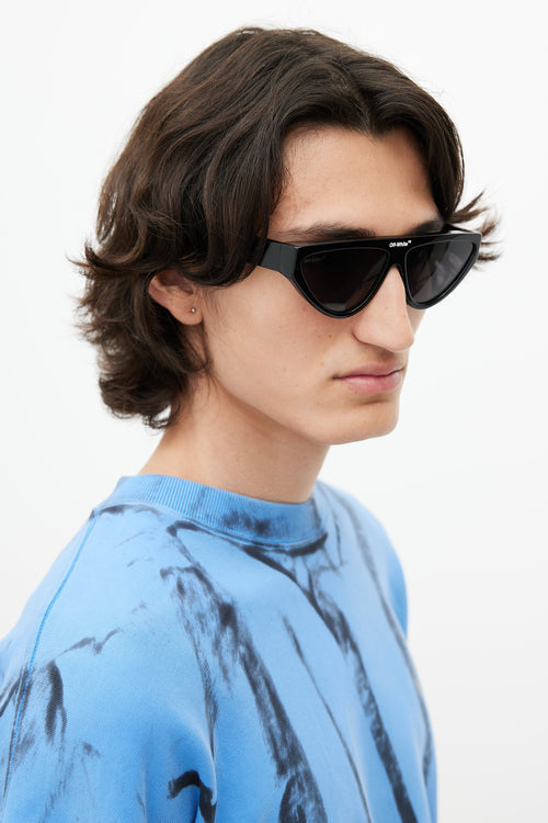 Off-White Black & White Gustav Sunglasses