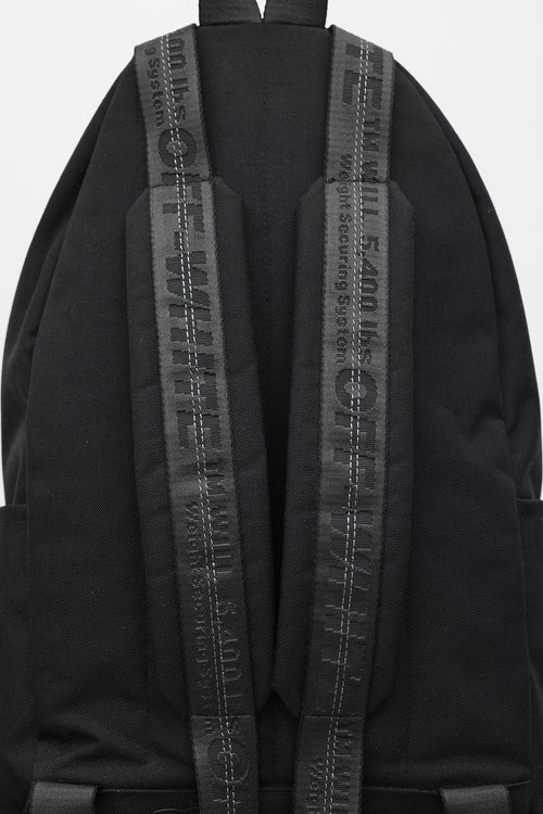 Off-White Black & White Logo Backpack
