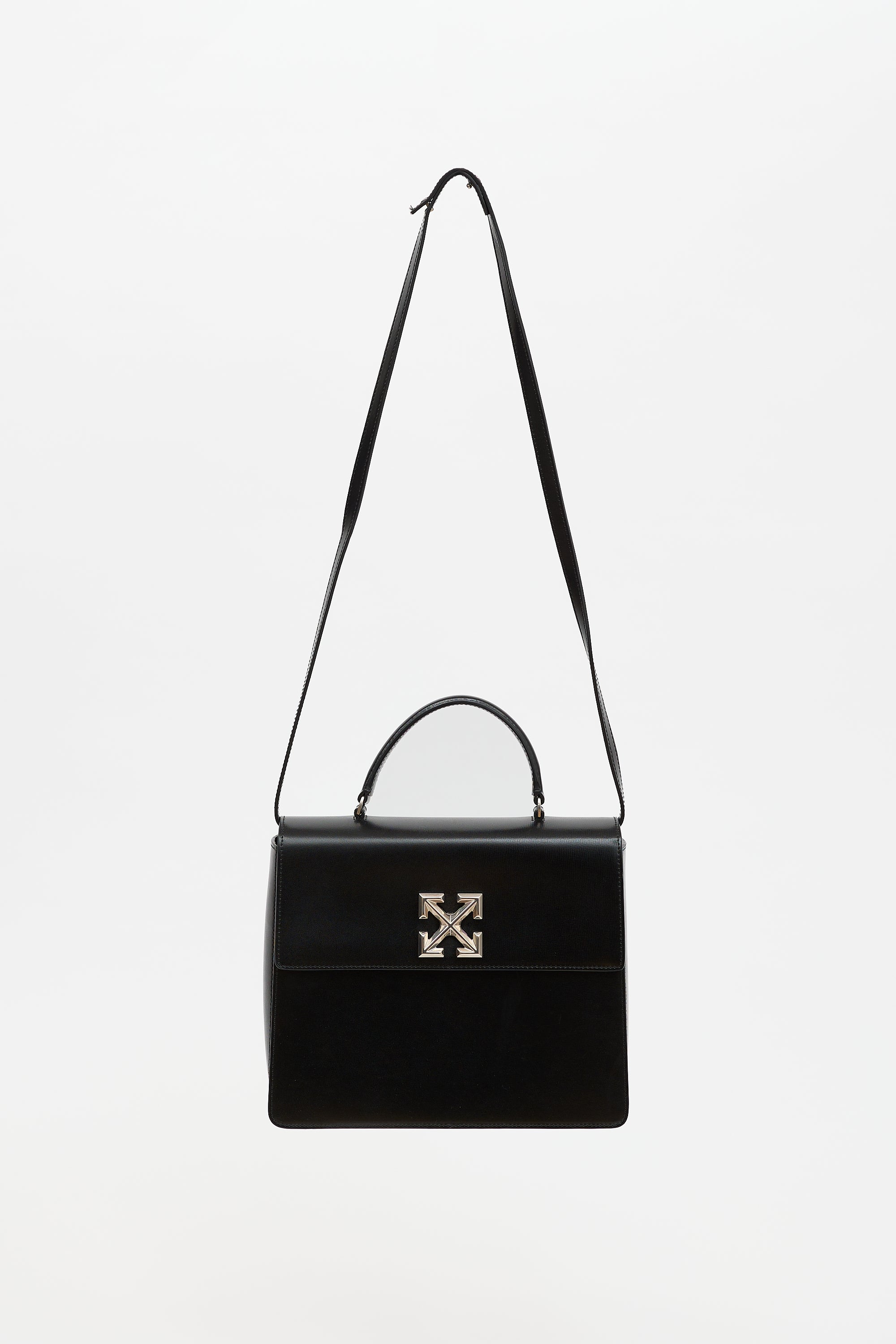 Off-White Leather Jitney 2.8 Bag