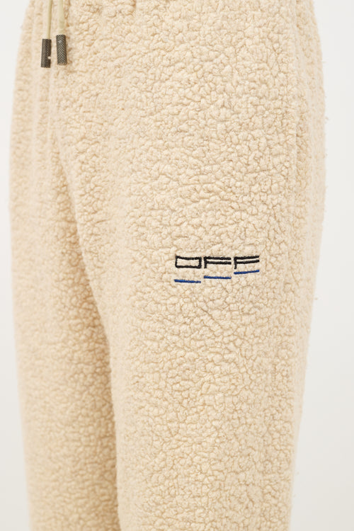 Off-White Fleece Logo Jogger