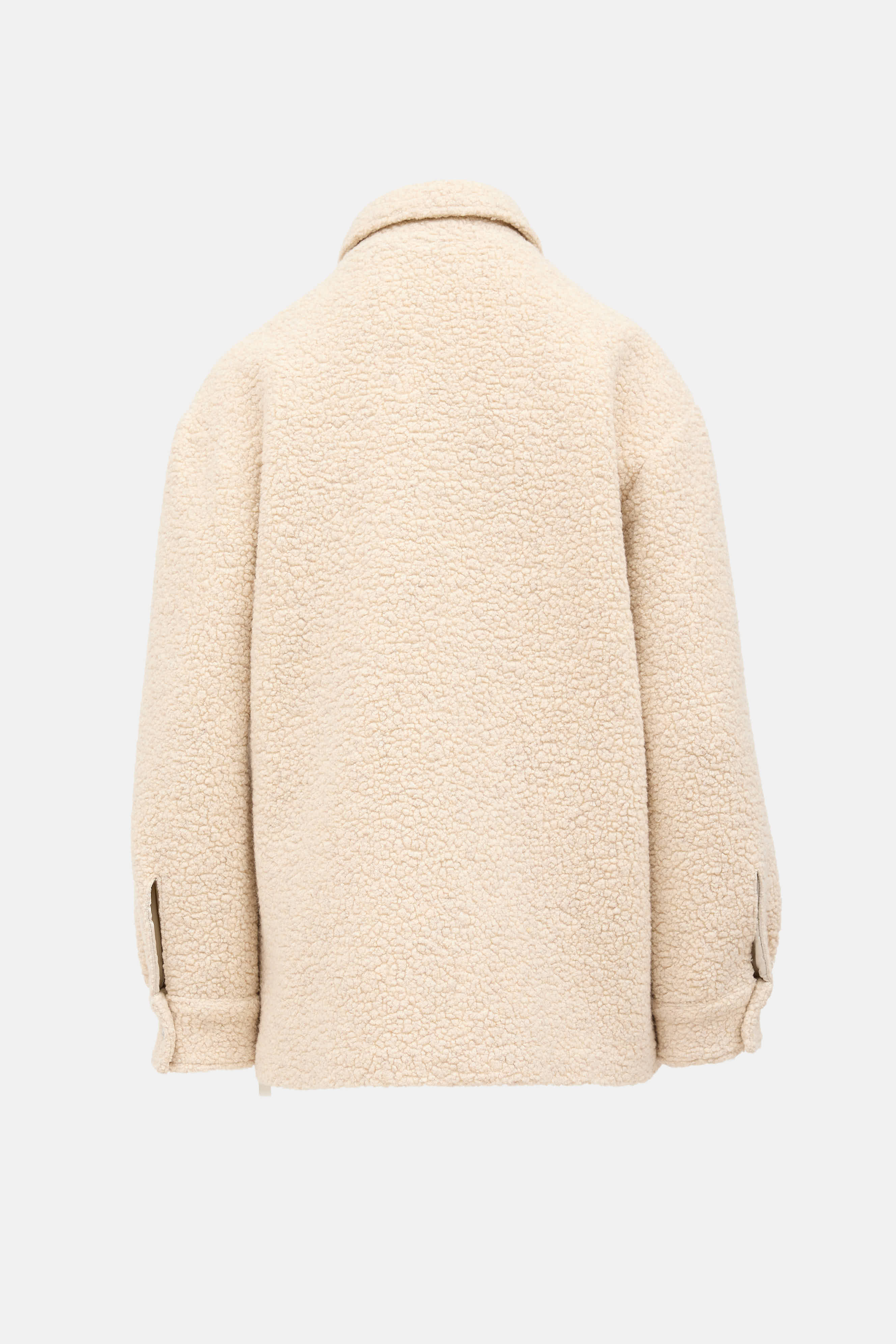 Off-White Boucle Shirt Jacket