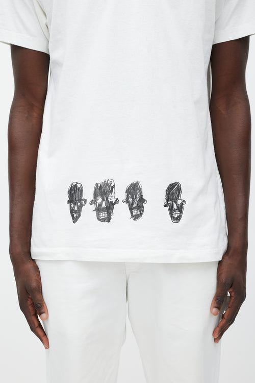 Off-White White & Multicolour Famous Athletes T-Shirt