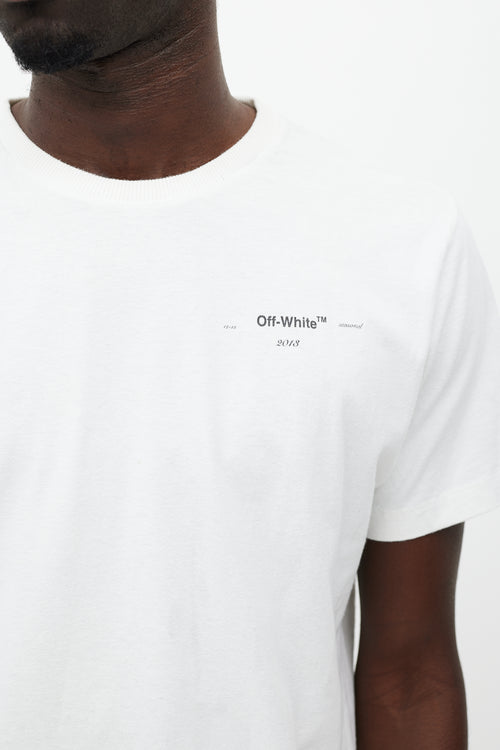 Off-White White & Multicolour Famous Athletes T-Shirt
