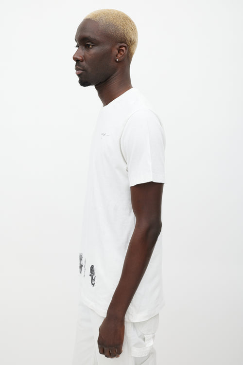 Off-White White & Multicolour Famous Athletes T-Shirt
