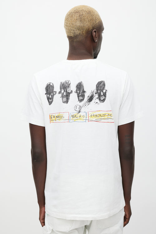 Off-White White & Multicolour Famous Athletes T-Shirt