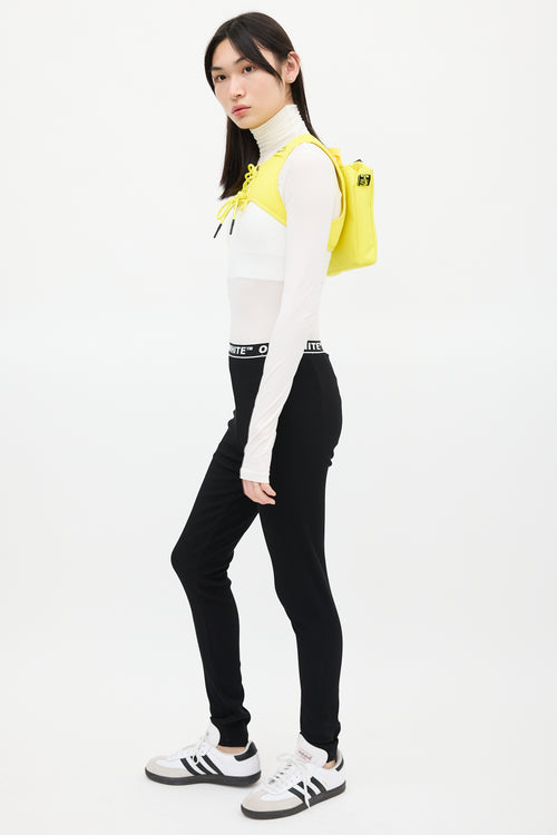 Off-White X Nike Yellow & Black Chest Bag