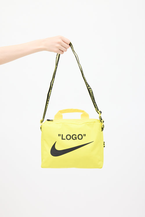 Off-White X Nike Yellow & Black Chest Bag
