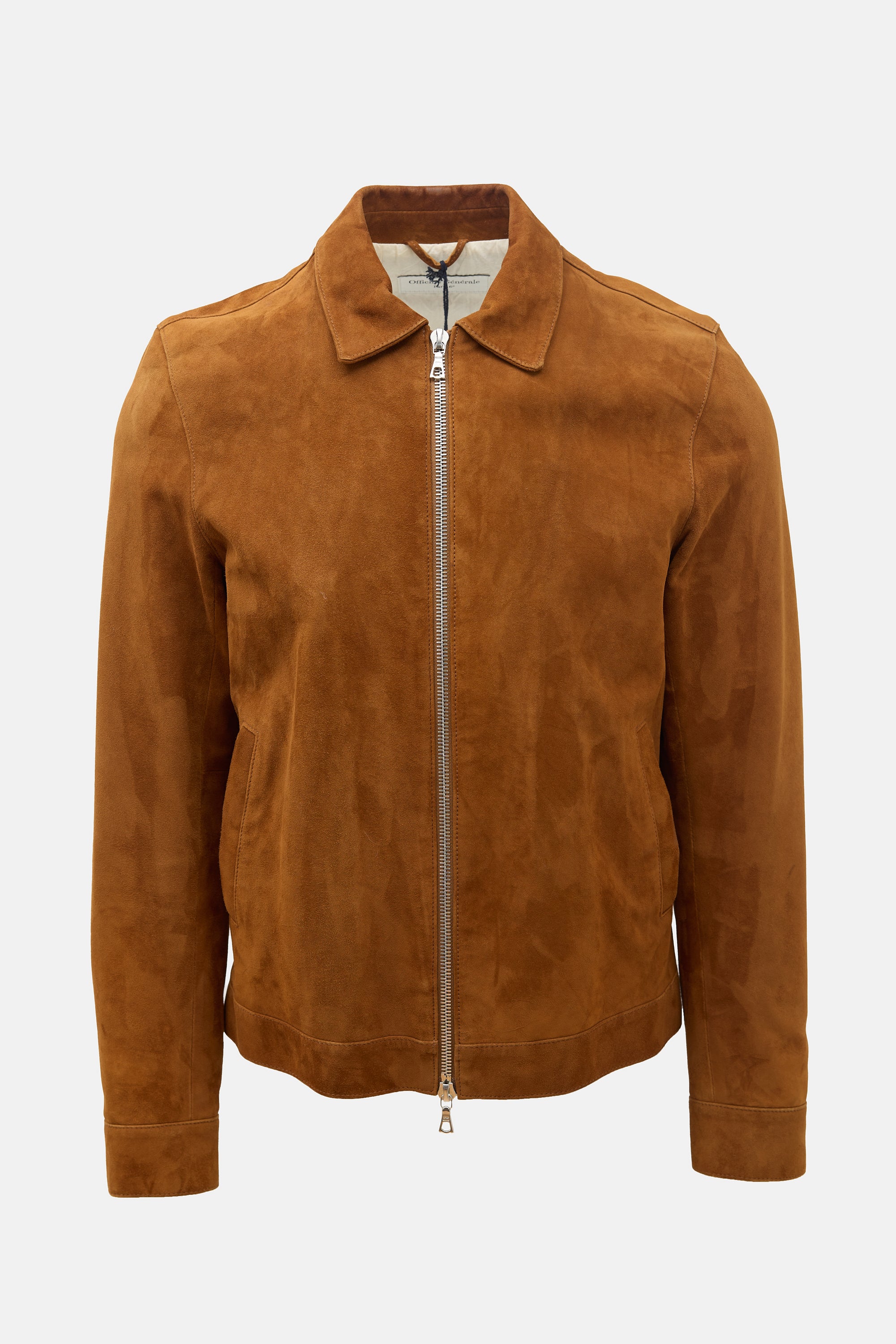 Officine Générale Suede Zip Jacket
